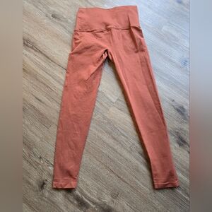 Saisei Rust High-Waisted Leggings Small NWOT